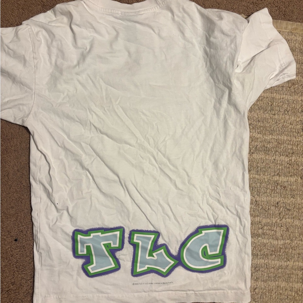 TLC White Short Sleeve Tee